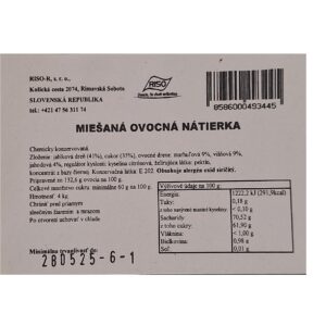 Ovocná zmes 4kg RISO